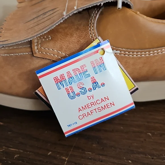 Vintage The Soft Ones By Endicott Johnson Golf Shoes Size 8 NWT - Picture 9 of 14